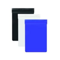 ECOBRA – Kunststoff-Schreibplatte – A4 – schwarz