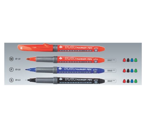 LYRA Tratto Permanenter Marker OHP - 0.3 mm blau - Image 3
