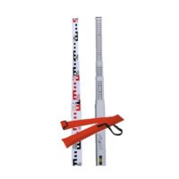 NEDO – Telescop-Nivellierlatte in Glasfaser GFK – 7.6 m – ohne Libelle