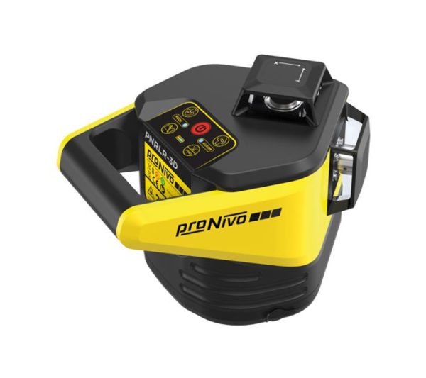 Laser rotatif PNRLR-3D inclinable manuellement avec faisceau rouge