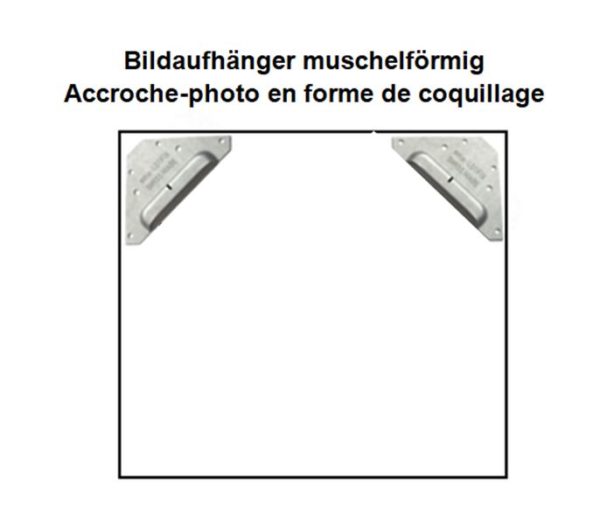 Lotfix Aufhänger - muschelförmig - 4 Stück - Image 2